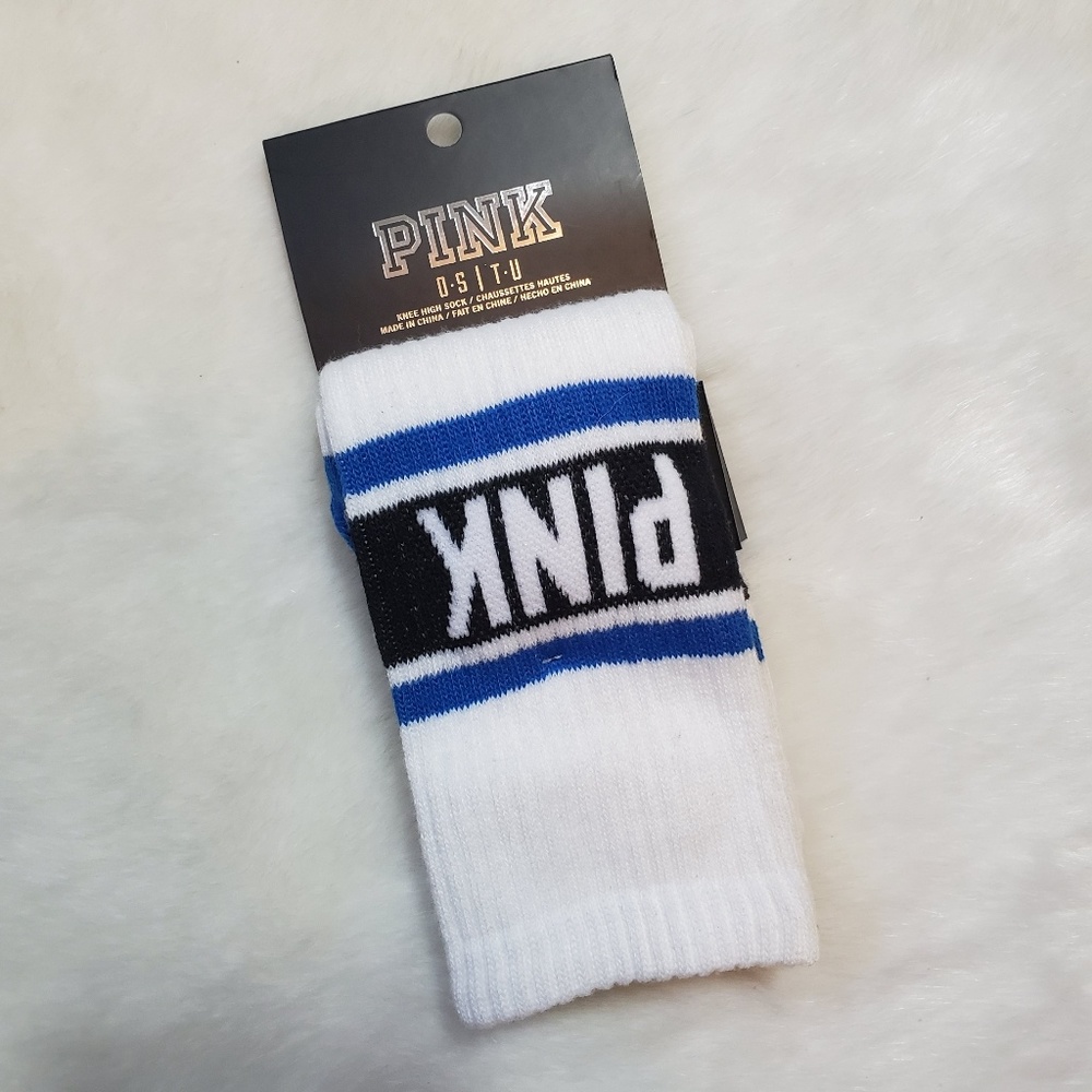 VS PINK knee high socks NWT